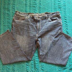 Men's Duluth Trading Co. Ballroom Double Flex Blue Jeans